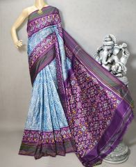 PRIHIDSS5A09BTCD23- Ikat silk saree