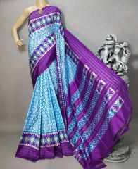 PRIHIDSS5Y02TTCD09- Ikat silk saree