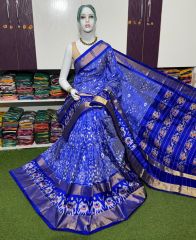 PSRGIDSS5Y09BBCD07- Ikat silk saree