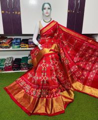 PSRGIDSS5Y20BBCC53- Ikat silk saree