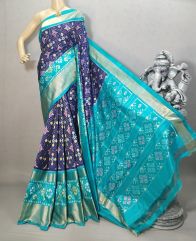 PRIHIDSS5Y09NDDC11- Ikat silk saree