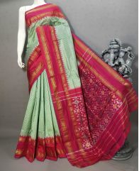 PSTHIDSS5Y12TBCD13- Ikat silk saree