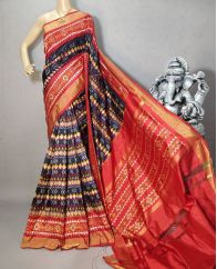 PRIHIDSS5Y12BTCD15- Ikat silk saree