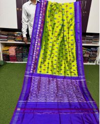 PSRGILWS5Y04XZCC54- light weight Ikat silk saree