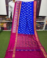 PSRGILWS5Y04XZCC51- light weight Ikat silk saree