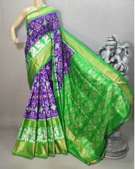 PRIHIDSS5Y09NDDC13- Ikat silk saree