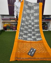 PSRGICTS5Y11INDC27- Ikat cotton saree