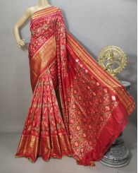 PURRKBIP5Y09DECD05- Kanchi border Ikat silk saree