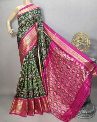 PURRKBIP5Y09DECD36- Kanchi border Ikat silk saree