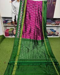 PGMRILWS5A07XZCD26- light weight Ikat silk saree