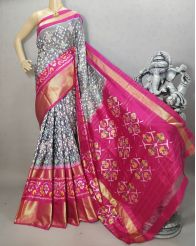 PRIHIDSS5A06NCDD15- Ikat silk saree