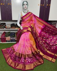 PSRGIDSS5A09BBCC03- Ikat silk saree