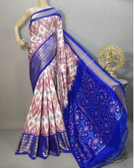 PURRKBIP5Y09DECD25- Kanchi border Ikat silk saree