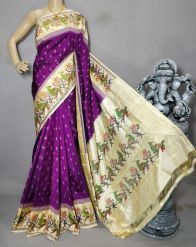 PGMRIDSS5Y09NSDD03- Ikat silk saree