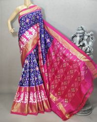 PRIHIDSS5Y09NDDC10- Ikat silk saree