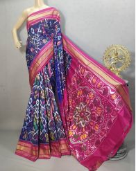PURRKBIP5Y09DECD39- Kanchi border Ikat silk saree