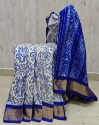 PSHLIDSS5Y12NCDD14- Ikat silk saree