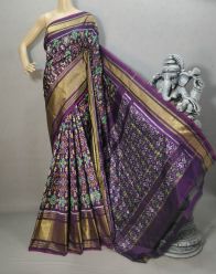 PURRKBIP5Y09DECD30- Kanchi border Ikat silk saree