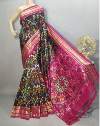 PURRKBIP5Y09DECD41- Kanchi border Ikat silk saree