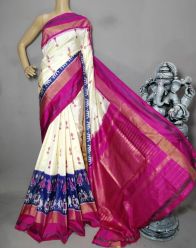 PSTHIDSS5Y12TBCD05- Ikat silk saree