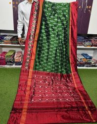 PGMRILWS5A07XZCD24- light weight Ikat silk saree