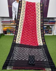 PSRGICTS5A30INCD08- Ikat cotton saree