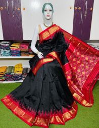 PSRGIDSS5Y03NZCD03- Ikat silk saree