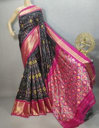 PURRKBIP5Y09DECD37- Kanchi border Ikat silk saree