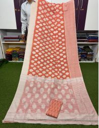 PSRGICTS5Y11INDC19- Ikat cotton saree