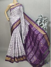 PRIHIDSS5Y05BTCC17- Ikat silk saree