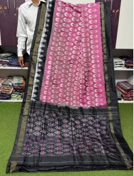 PGMRILWS5A07XZCD32- light weight Ikat silk saree