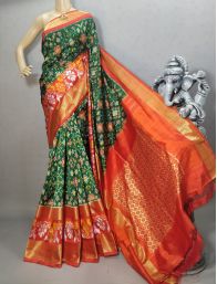 PRIHIDSS5A06NCDD02- Ikat silk saree