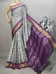 PRIHIDSS5A09BTCD18- Ikat silk saree