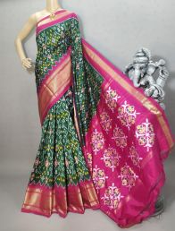 PRIHIDSS5A06NCDD07- Ikat silk saree