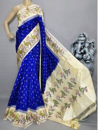 PRIHIDSS5Y06NSCC04- Ikat silk saree