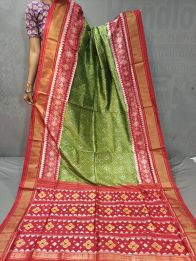 PGMRIDSS5M31TSDC07- Ikat silk saree