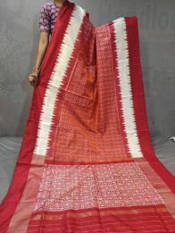 PGMRIDSS5M31TSDC12- Ikat silk saree