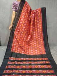 PGMRIDSS5M31TSDC25- Ikat silk saree