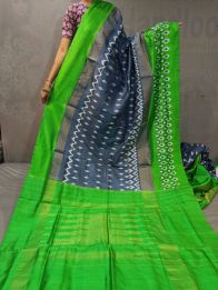 PGMRIDSS5M31TSDC29- Ikat silk saree