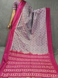 PGMRIDSS5M31TSDC43- Ikat silk saree