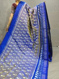 PGMRILWS5A07XECD06- light weight Ikat silk saree
