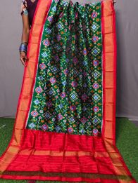 PNIHISDP5A05ZBCD09- Ikat Silk dupatta
