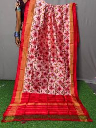 PNIHISDP5A05ZBCD19- Ikat Silk dupatta
