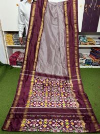 PSRGIDSS5A05TZDD04- Ikat silk saree