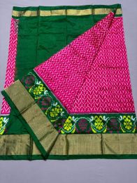 PSSIFSLG5A07SZDC22- Free Size Ikat Silk Lehenga