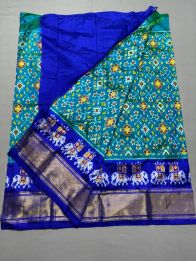 PSSIFSLG5A07SZDC28- Free Size Ikat Silk Lehenga