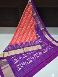 PANHIDSS5A09BNCC04- Ikat silk saree
