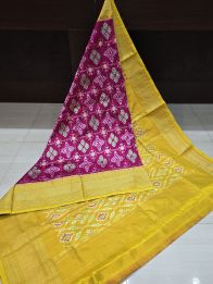 PANHIDSS5A09BNCC07- Ikat silk saree