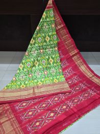PANHIDSS5A09BNCC09- Ikat silk saree