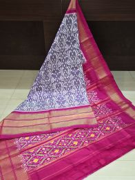 PANHIDSS5A09BNCC16- Ikat silk saree